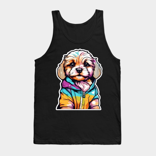 tie-dye Tank Top by Jhontee